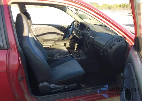 2001 Mitsubishi Mirage De из США, поврежденный, VIN JA3AY11A11U027680